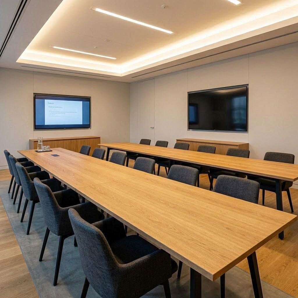 写字楼办公混合办公模式面对会议预约冲突时创业公司怎样避免重复处理